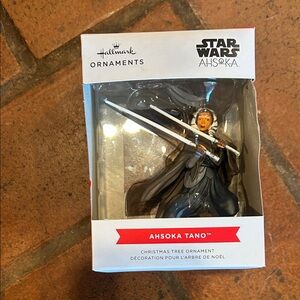 Hallmark Star Wars Ahsoka Tano Ornament with Silver and Black Accents
